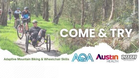 Come & Try: Adaptive Mountain Biking & Wheelchair Skills