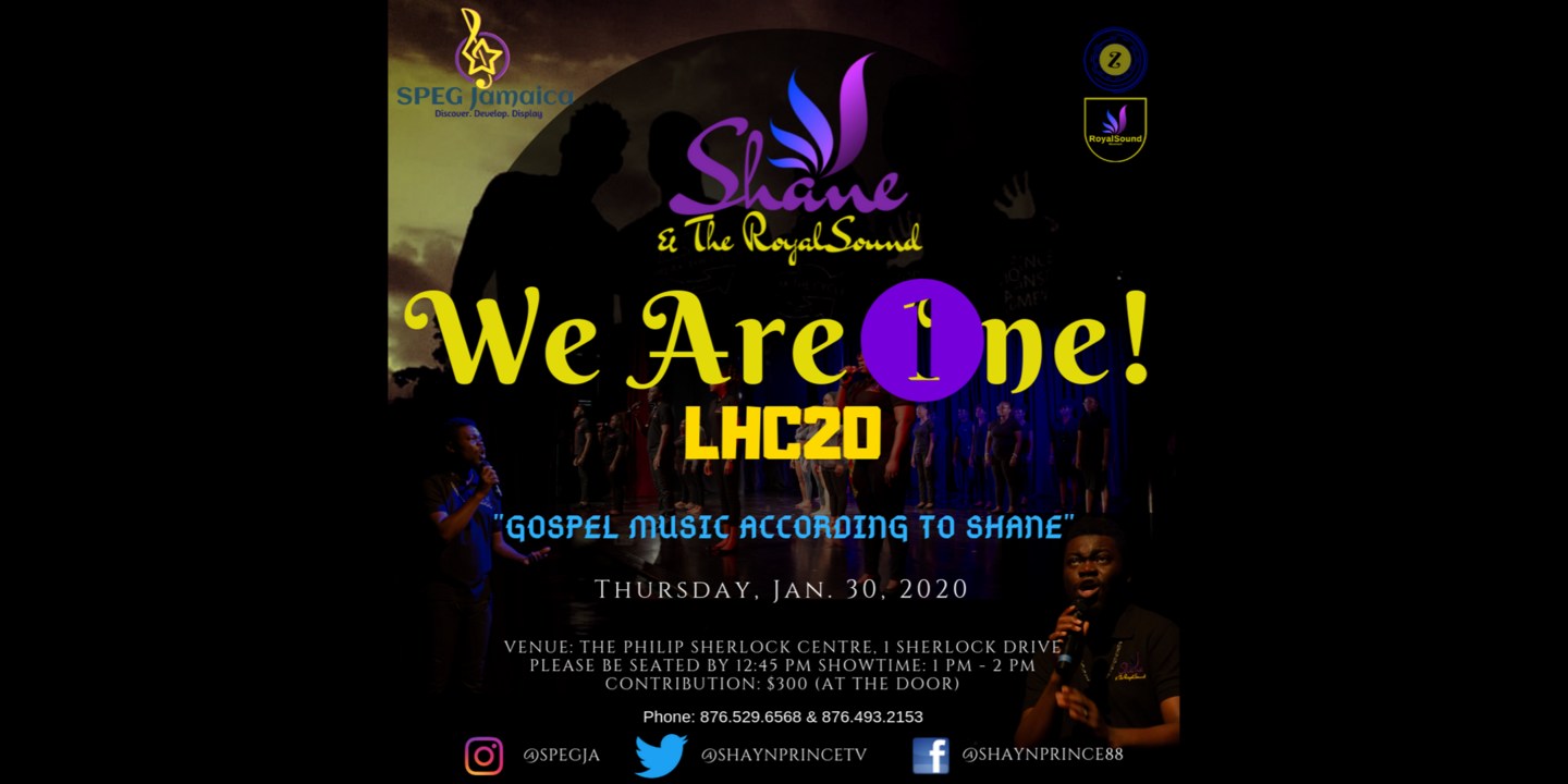 WE ARE ONE!  LHC20