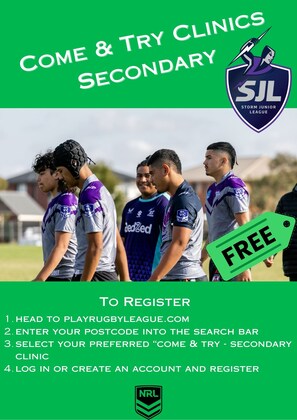 Secondary Aged Come & Try Session