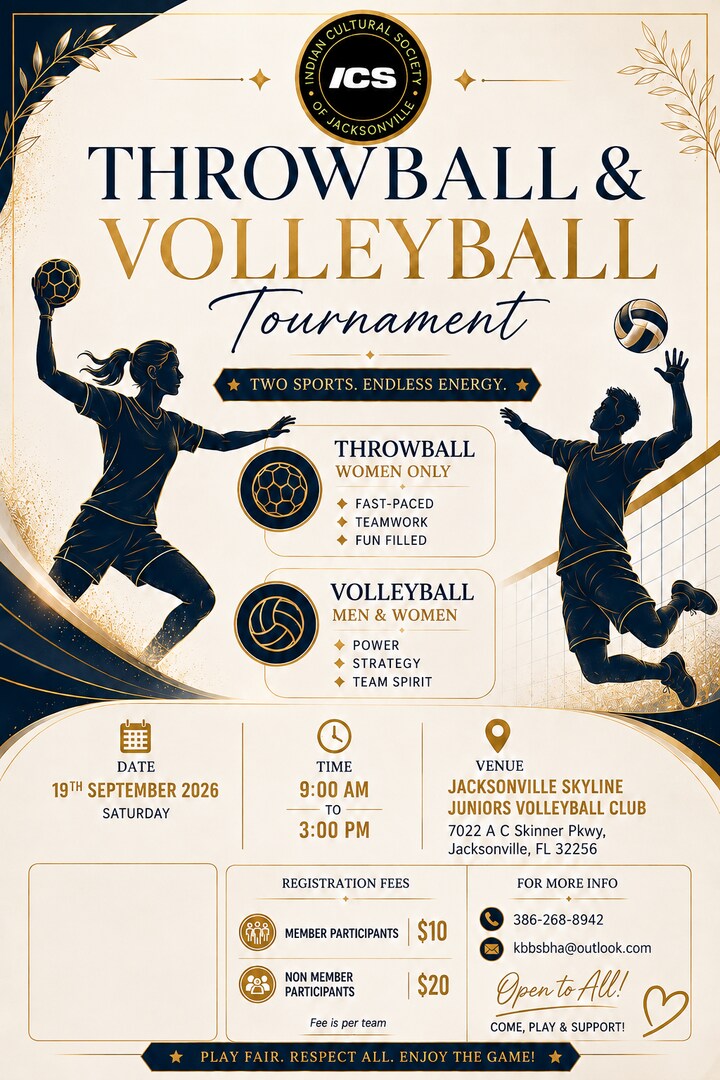 ICS Jacksonville Throwball & Volleyball Event