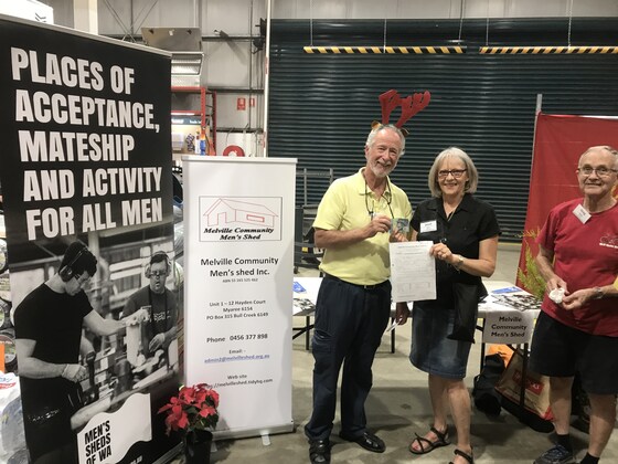 Information Stall at Bunnings Melville