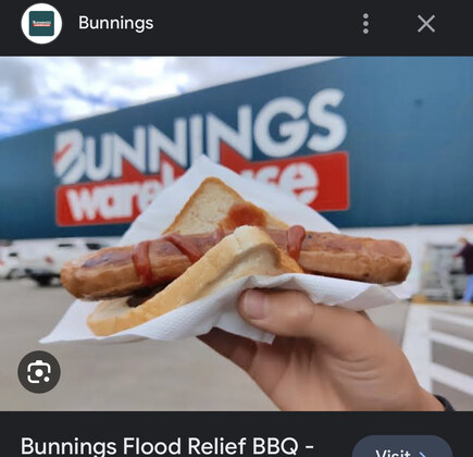 Bunnings Sausage Sizzle