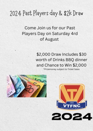 Past Players Day & $2,000 Draw