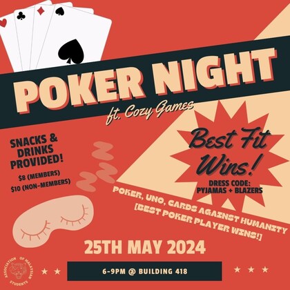 Poker Night! (+cozy games)