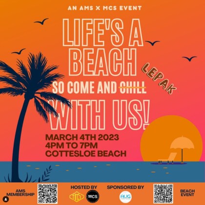 Life's a Beach (so come lepak with us)