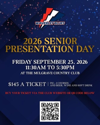 Senior Presentation Day- Grand Final Eve 