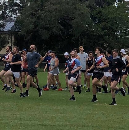 Senior Training kicking off 