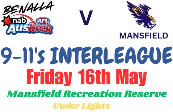 9-11's Auskick Interleague v Mansfield