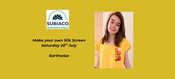 Make your own silk screen - Saturday 25th July