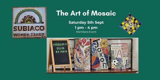 Art & Craft Series: Mosaic workshop 