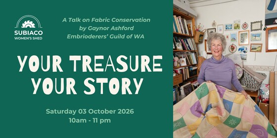 Talk series : Fabric Conservation "Your treasure, your story" 