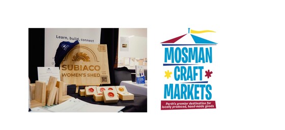 Membership drive at Mosman Park's Craft market - 8 Nov
