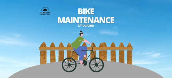 How to Maintain your Bike Workshop -  12th October 1pm-2:30 pm