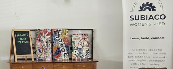 Healing piece by piece : Mosaic intro workshop - wednesday 3rd Dec 12:30-16:30 