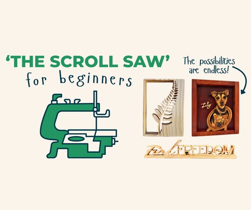 'The Scroll Saw' for beginners - Wed 24th June 9am-1pm