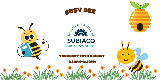 Busy bee w. afternoon tea