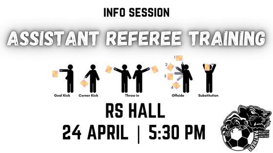 Assistant Referee Training (Lines Person)