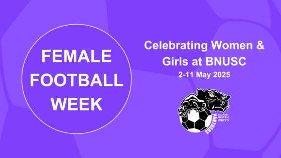 Female Football Week - U14 Girls & Womens Guard of Honour