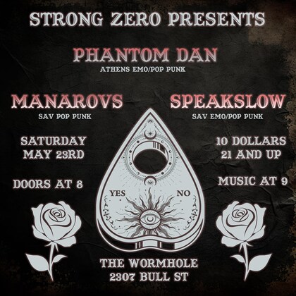 Phantom Dan with Manarovs and Speakslow at The Wormhole