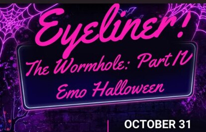 Halloween Emo night with Eyeliner