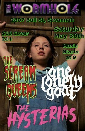 The Scream Queens with One Lonely Goat and The Hysterias