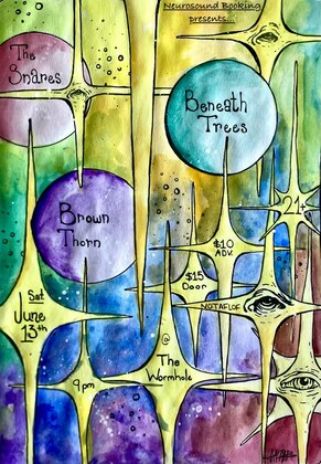 The Snares, Beneath Trees & Brown Thorn