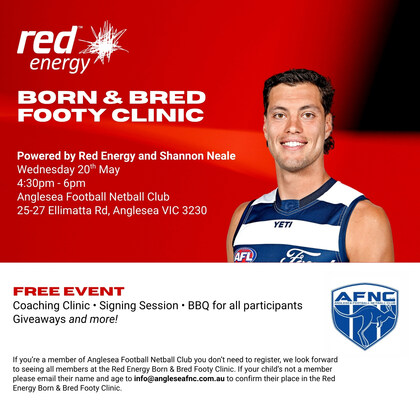 Red Energy Junior Football Clinic