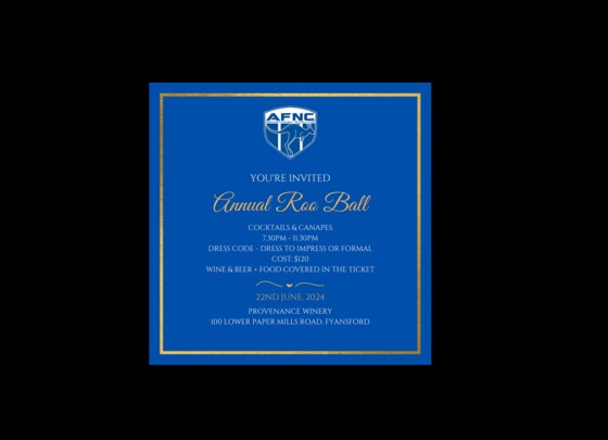 AFNC Roo Ball 2024