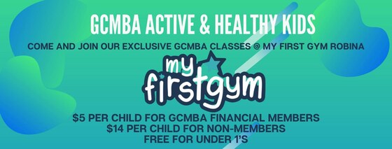 GCMBA Active & Healthy Kids at My First Gym Robina - 1 Feb 2021