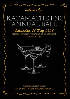 2025 Katamatite Football Netball Club Annual Ball