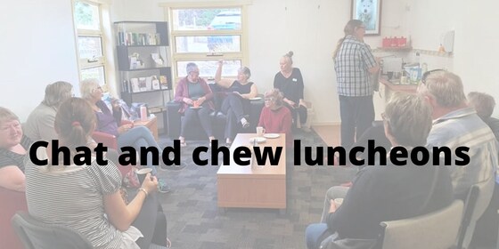 Chat and chew luncheon