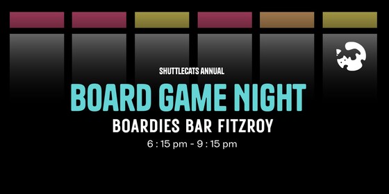 Social: 9th May Board Games @ Boardies Bar Fitzroy