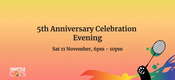 Shuttlecats 5th Anniversary Celebration Evening