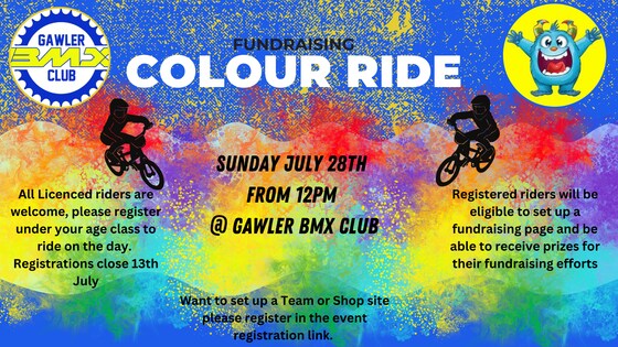 Slime Voting for Gawler BMX Colour Ride Fundraiser