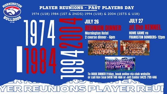 Reunions & Past Players Day 