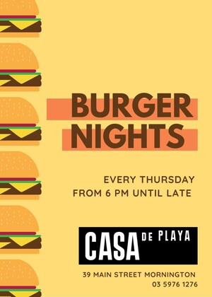 Casa De Playa Thursday Night Dinner