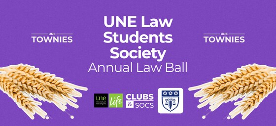 Annual Law Ball 2026 | UNE Law Students' Society