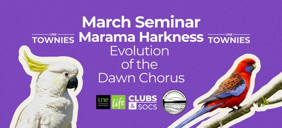 March Seminar - Evolution of the Dawn Chorus | UNE Geoscience Society