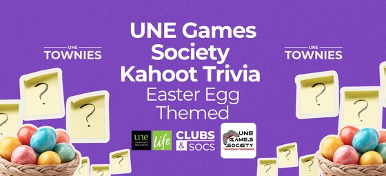 Easter Egg Themed Kahoot Trivia Tournament | UNE Games Society