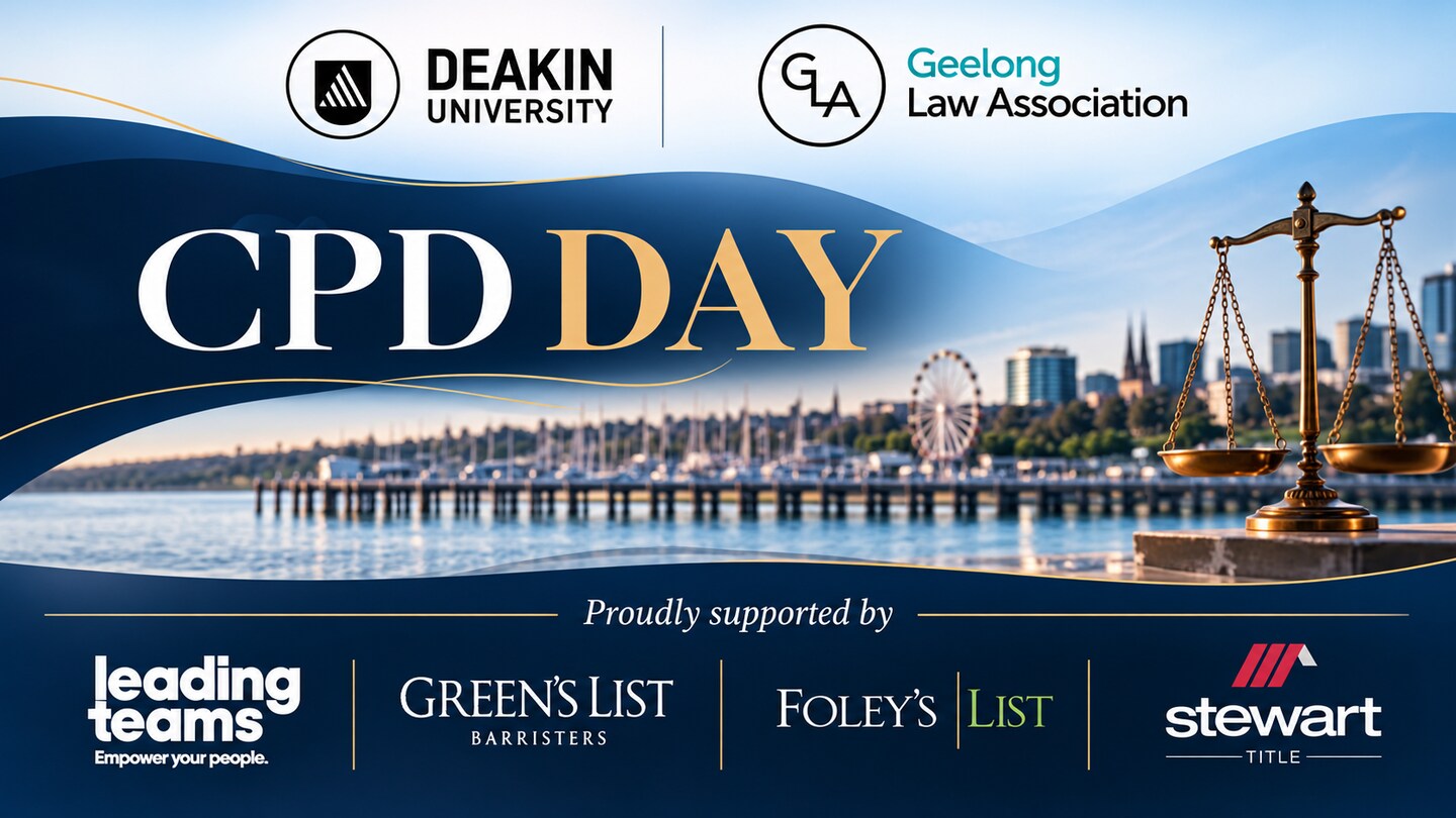 GLA Deakin CPD Day 30 October 2026