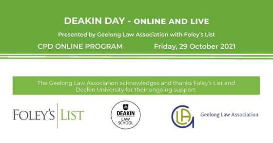 GLA Deakin Day 29 October 2021 - Session 7 - Property Taxes