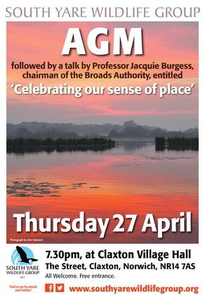 South Yare Wildlife Group AGM and talk