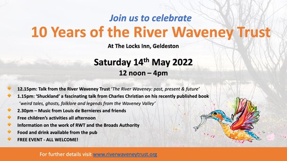 Celebrating 10 years of the River Waveney Trust