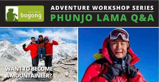 Bogong Equipment Adventure Workshop - Phunjo Lama Q&A
