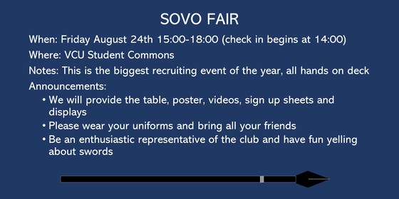 SOVO fair 