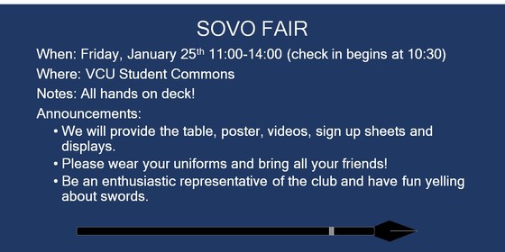 SOVO Fair - Recruiting!