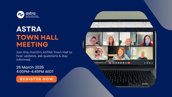 ASTRA Monthly Town Hall Meeting