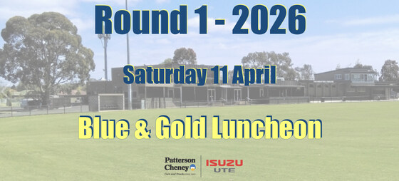 2026 - Round One Blue and Gold Luncheon
