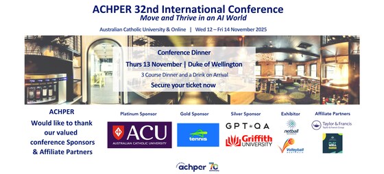 ACHPER 32nd International Conference
