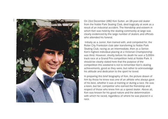 Ken Sutter Memorial Competition